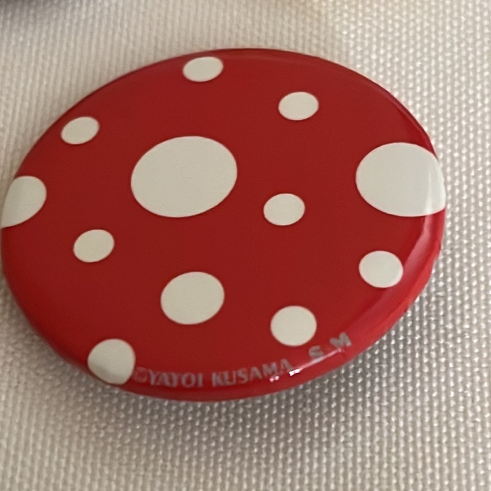 Yayoi Kusama + 6 Seattle Pin Back Buttons